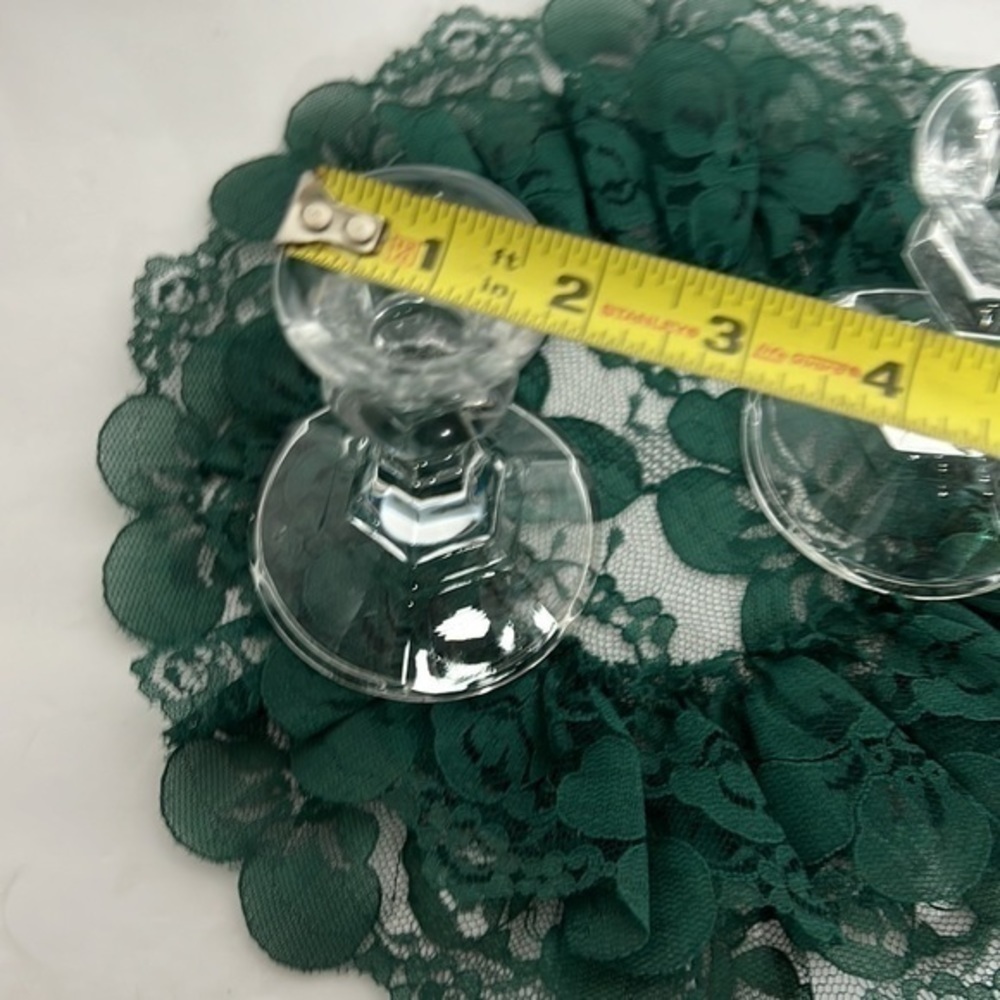 CANDLE HOLDERS, GLASS - Picture 8 of 17